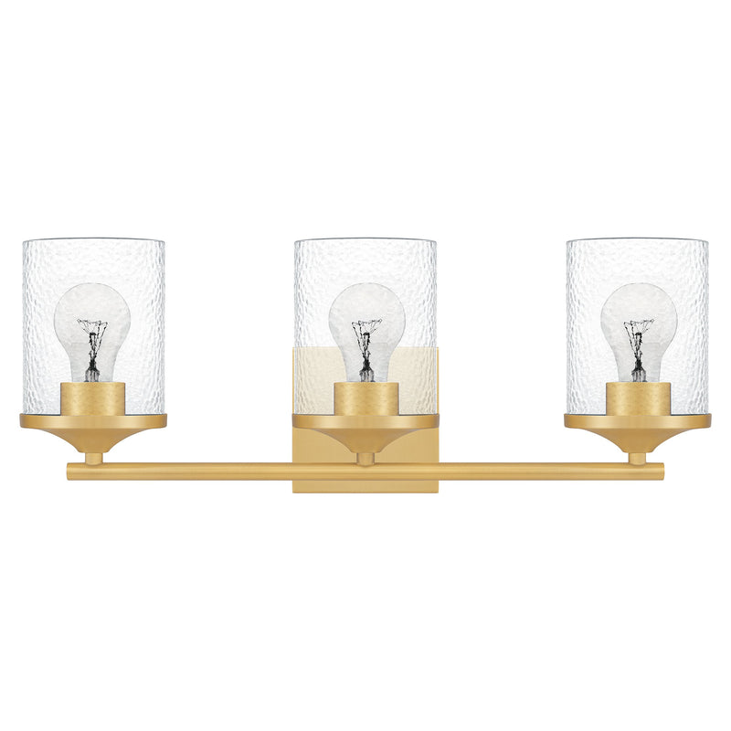 Abner - Bath 3 light aged brass - ABR8621AB