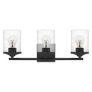 Abner - Bath 3 light matte black - ABR8621MBK