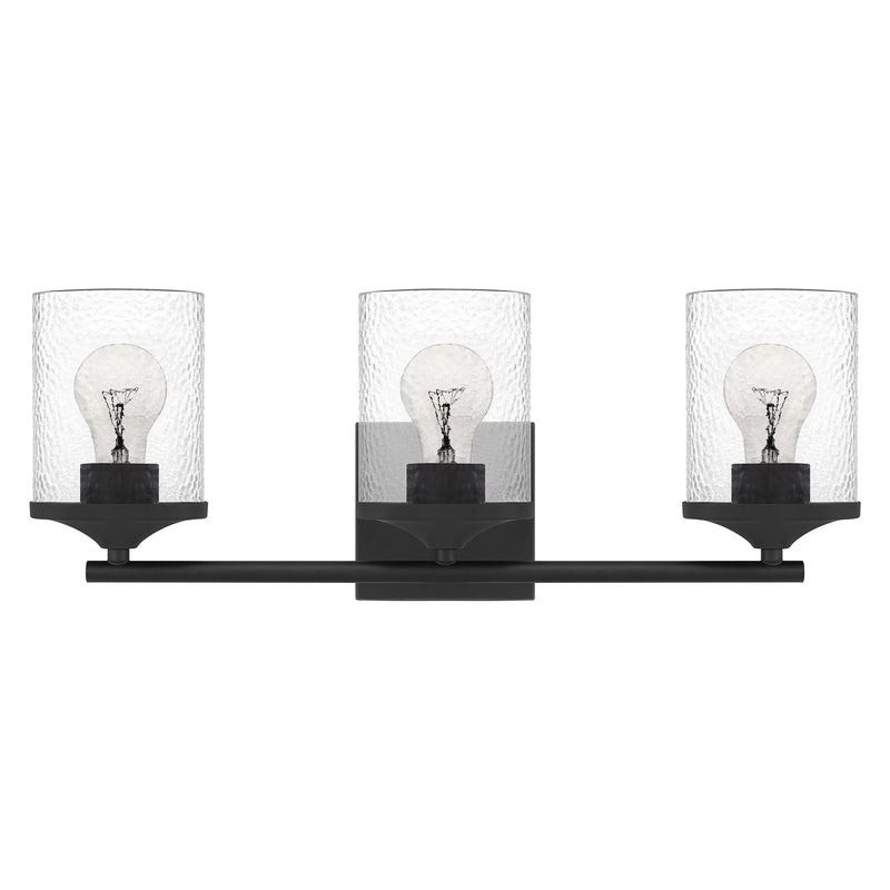 Abner - Bath 3 light matte black - ABR8621MBK