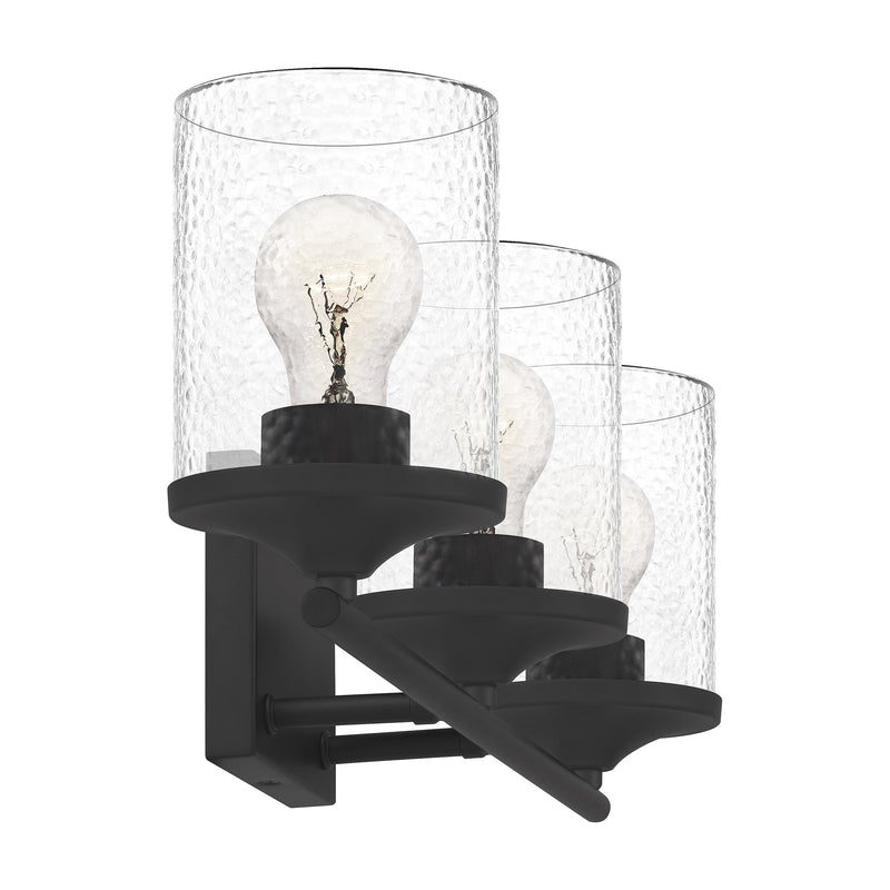 Abner - Bath 3 light matte black - ABR8621MBK