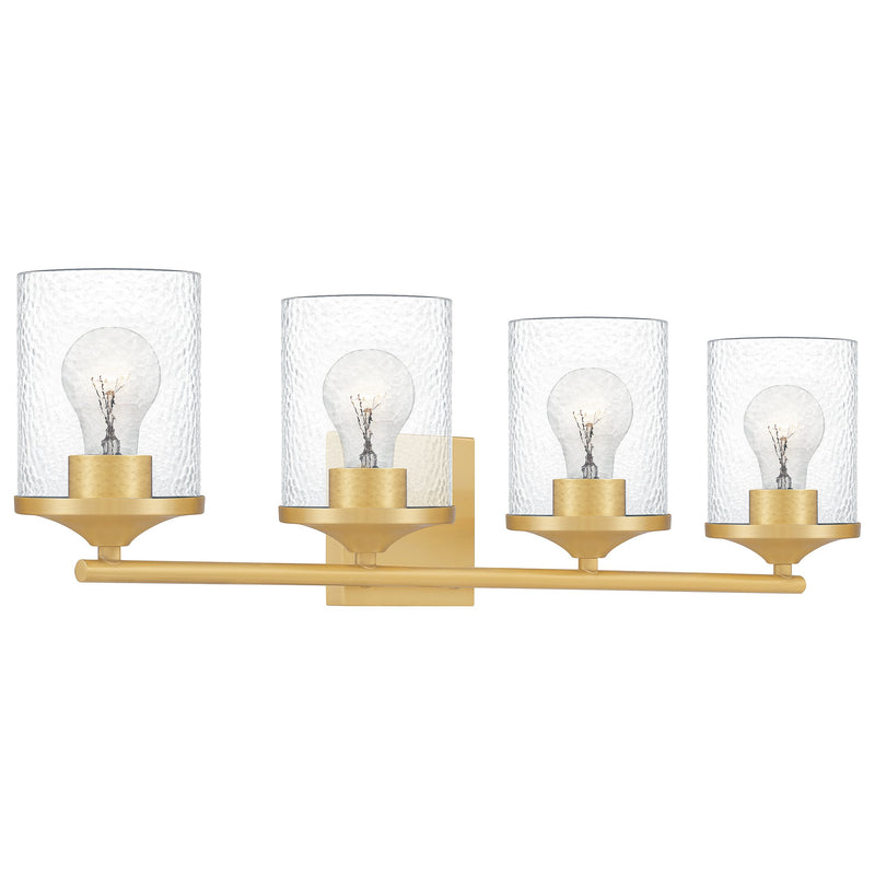 Abner - Bath 4 light aged brass - ABR8628AB