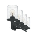 Abner - Bath 4 light matte black - ABR8628MBK