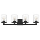 abr8628mbk - vanity 4 light Matte Black - www.donslighthouse.ca