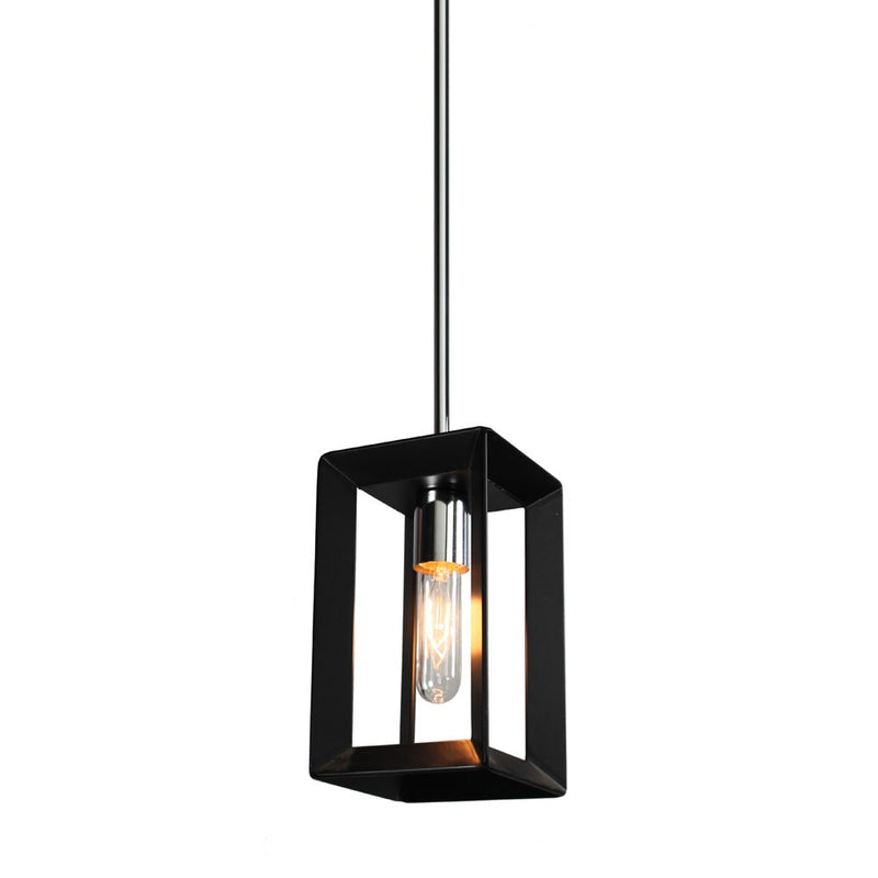 ac10061bc - mini pendant Black & Chrome - www.donslighthouse.ca