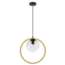 ac10890vb - pendant Black & Vintage Brass - www.donslighthouse.ca