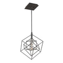 ac11117pn - mini pendant Matte Black & Polished Nickel - www.donslighthouse.ca