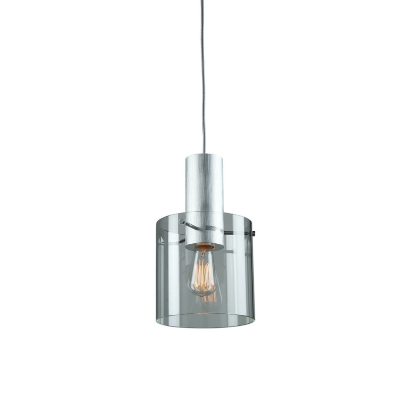 ac11520cl - mini pendant Brushed Aluminum & Clear Glass - www.donslighthouse.ca