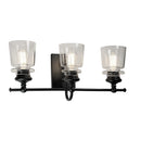 ac11593bk - vanity 3 light Black - www.donslighthouse.ca