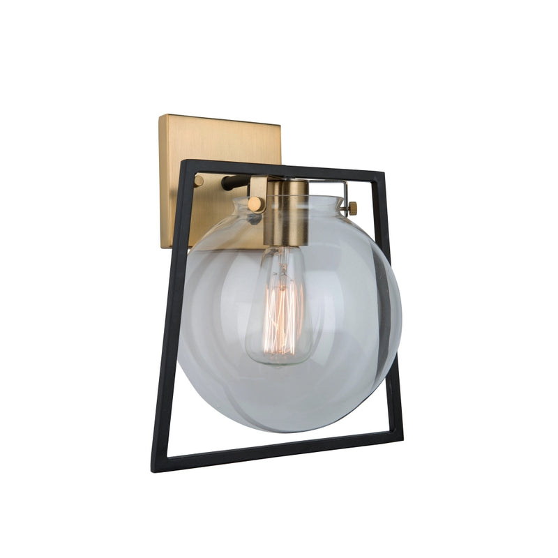 ac11602vb - wall light Black & Harvest Brass - www.donslighthouse.ca