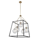 ac11605vb - chandelier Black & Harvest Brass - www.donslighthouse.ca