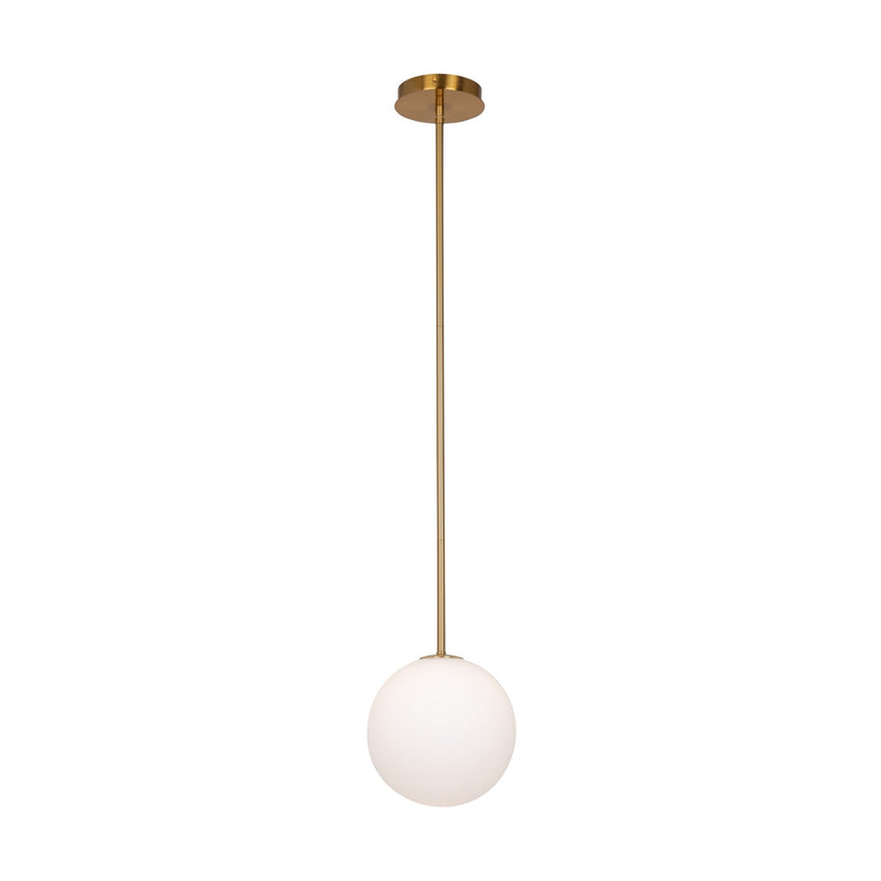 AC11761BR - Aurelia Collection 1-Light Pendant Brass - www.donslighthouse.com