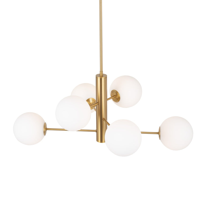 Aurelia Collection 6-Light 31" Chandelier - AC11765BR