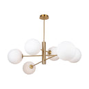 AC11766BR - Aurelia Collection 6-Light 48" Chandelier Brass - www.donslighthouse.com