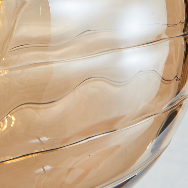 Gem Collection 1-Light Pendant with Amber Glass - AC11870AM