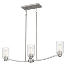 aca335bn - linear chandelier Brushed Nickel - www.donslighthouse.ca