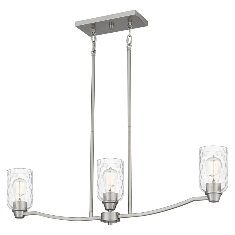 aca335bn - linear chandelier Brushed Nickel - www.donslighthouse.ca