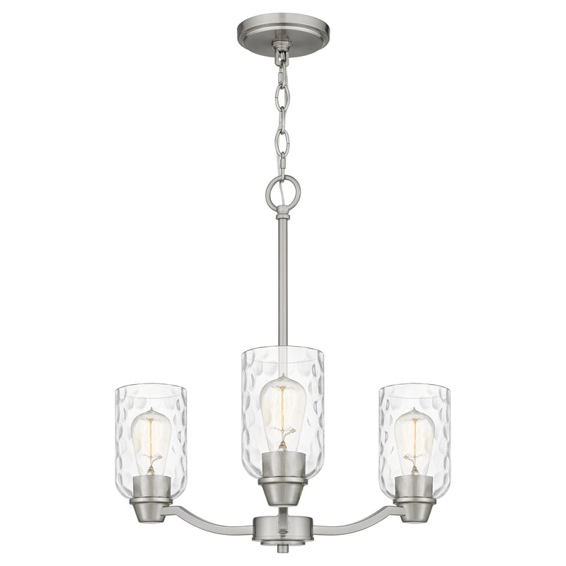 Acacia - 3lt Chandelier Brushed Nickel - ACA5020BN