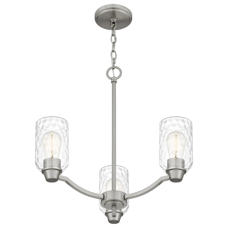 Acacia - 3lt Chandelier Brushed Nickel - ACA5020BN