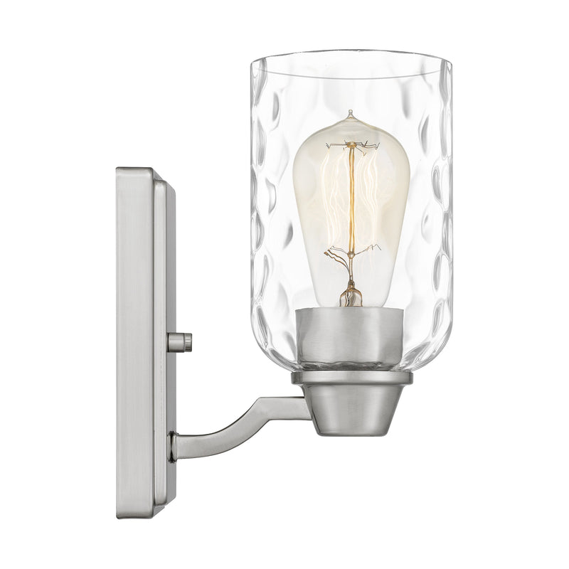 Acacia - 1lt Wall Sconce Brushed Nickel - ACA8604BN