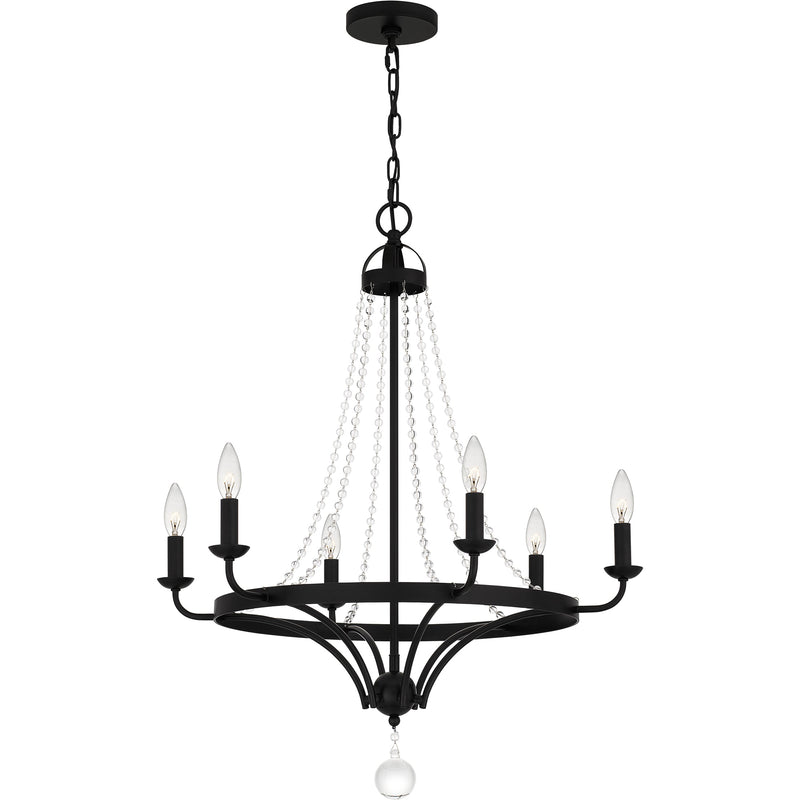 adl5026mbk - chandelier Matte Black - www.donslighthouse.ca