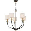 Audley - 5lt Chandelier Old Bronze - ADY5005OZ