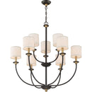Audley - 9lt Multi-Tier Chandelier Old Bronze - ADY5009OZ