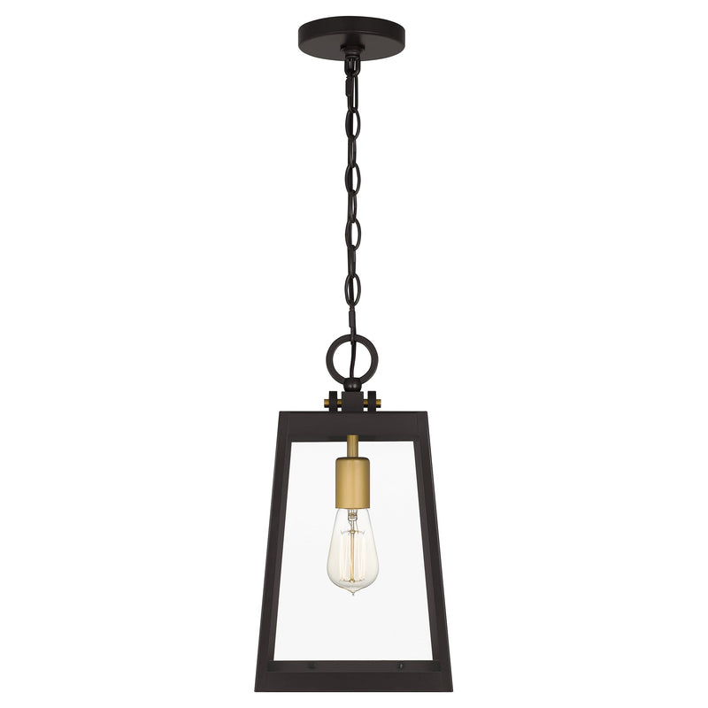 Amberly Grove - Outdoor hanging 1 light western bronze - AMBL1908WT