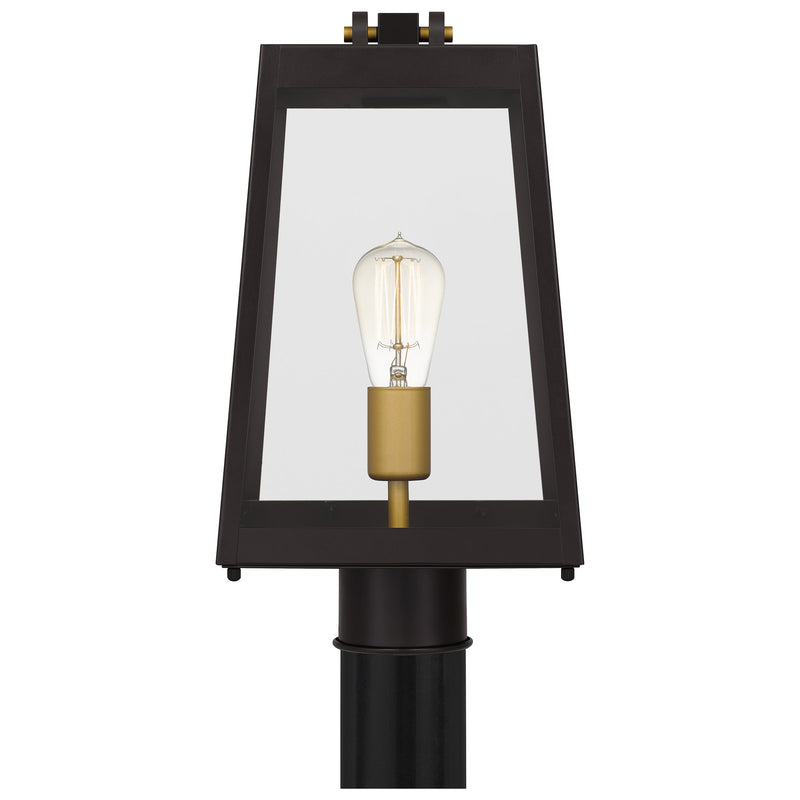 Amberly Grove - Outdoor post 1 light western bronze - AMBL9008WT