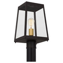 Amberly Grove - Outdoor post 1 light western bronze - AMBL9008WT