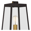 Amberly Grove - Outdoor post 1 light western bronze - AMBL9008WT