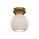 sf59706-bg-op - semi flush Brushed Gold/Opal Glass - www.donslighthouse.ca