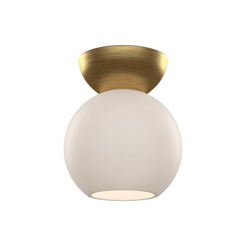 sf59706-bg-op - semi flush Brushed Gold/Opal Glass - www.donslighthouse.ca