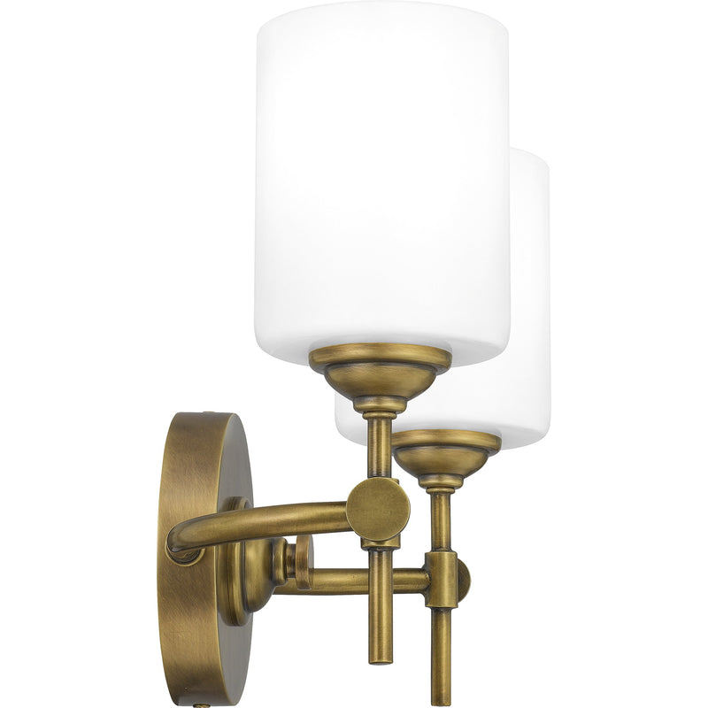 Aria - Bath 2 light weathered brass - ARI8615WS