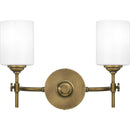 ari8615ws - vanity 2 light Weathered Brass - www.donslighthouse.ca