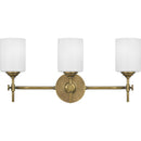 Aria - Bath 3 light weathered brass - ARI8622WS