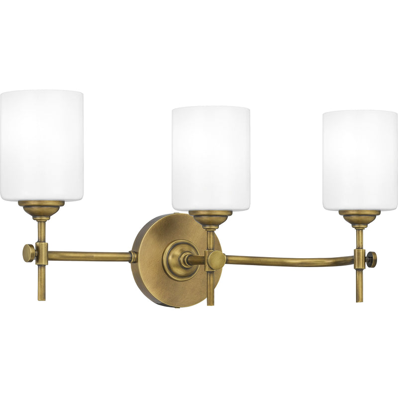 Aria - Bath 3 light weathered brass - ARI8622WS