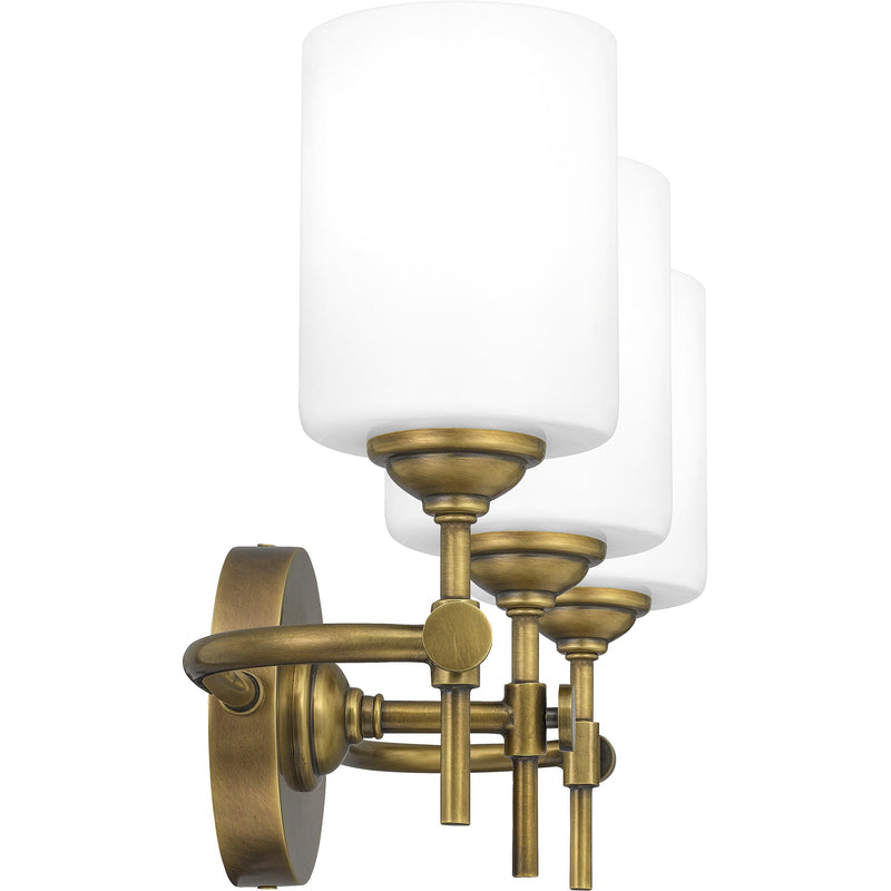 Aria - Bath 3 light weathered brass - ARI8622WS