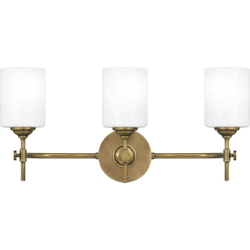 ari8622ws - vanity 3 light Weathered Brass - www.donslighthouse.ca