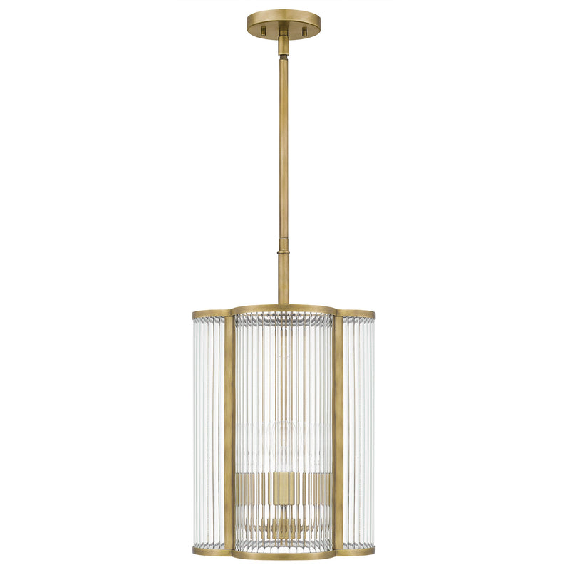 Aster - Mini pendant 1 light weathered brass - ASR1512WS