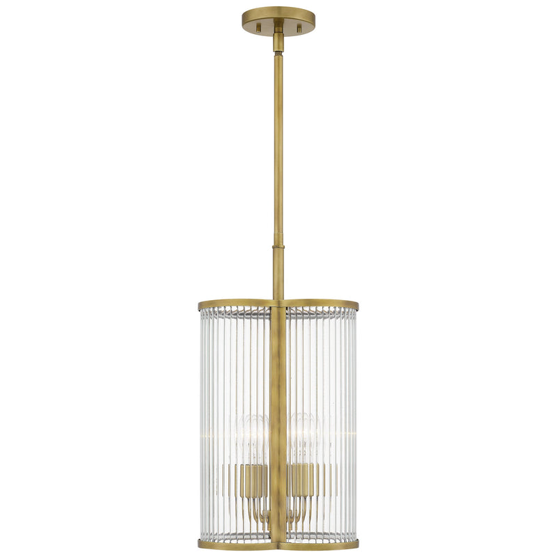 Aster - Mini pendant 1 light weathered brass - ASR1512WS