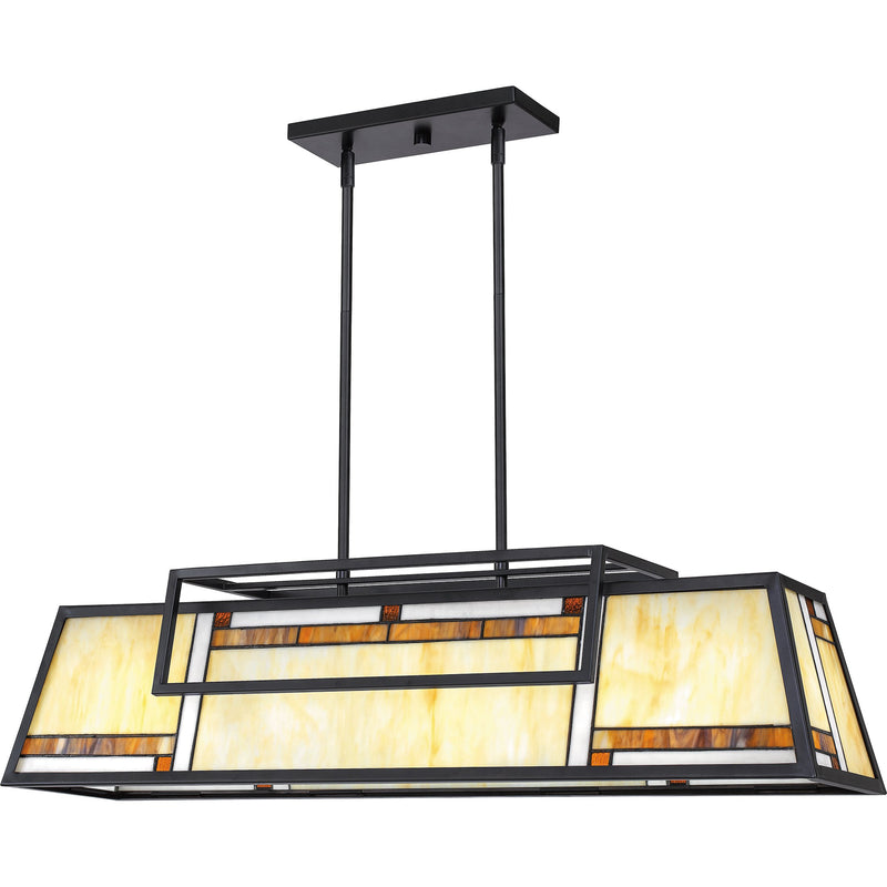 atw439mbk - linear chandelier Matte Black - www.donslighthouse.ca