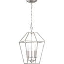 Aviary -  3lt mini chandelier brushed nickel - AVY5203BN