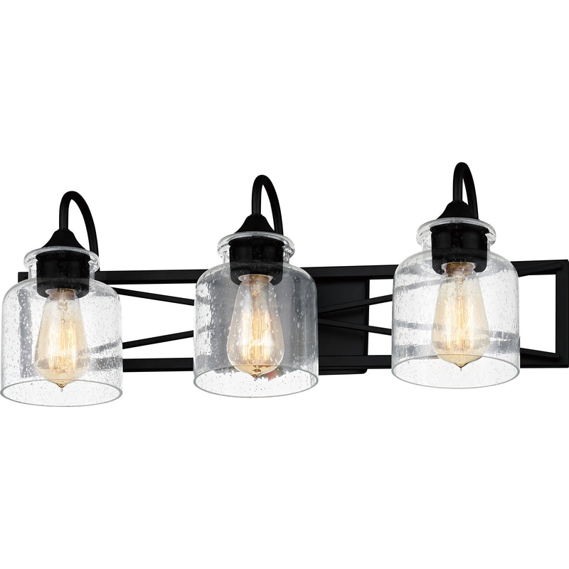 Bartley - Bath 3 lights matte black - BART8624MBK