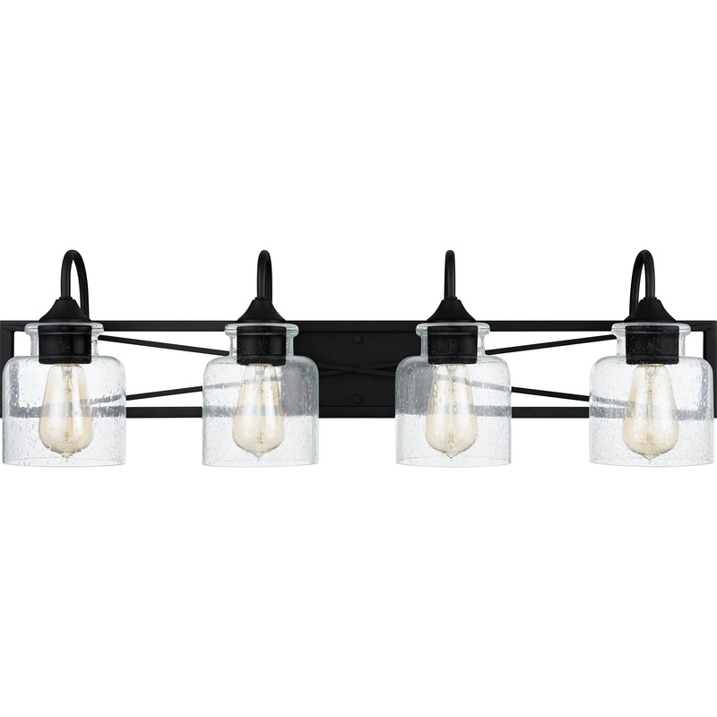 Bartley - Bath 4 lights matte black - BART8632MBK