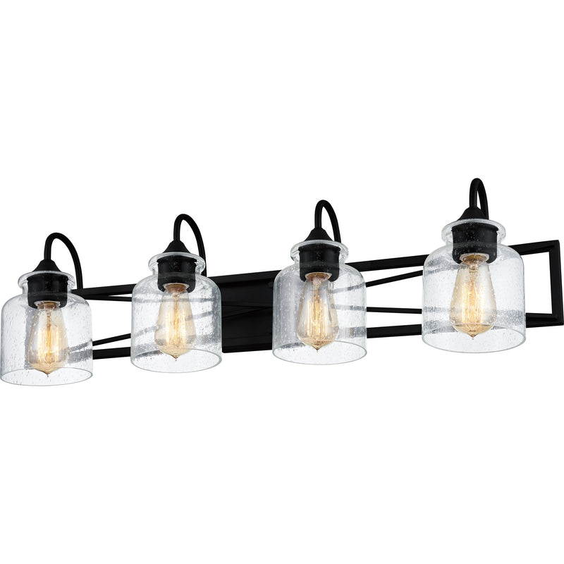 Bartley - Bath 4 lights matte black - BART8632MBK