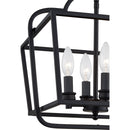 Blanche - Semi-flush mount 4 light matte black - BLA1714MBK