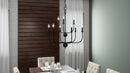 Blanche - Chandelier 9 light matte black - BLA5027MBK