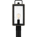 Bramshaw - Outdoor post 1 light matte black - BRAM9007MBK