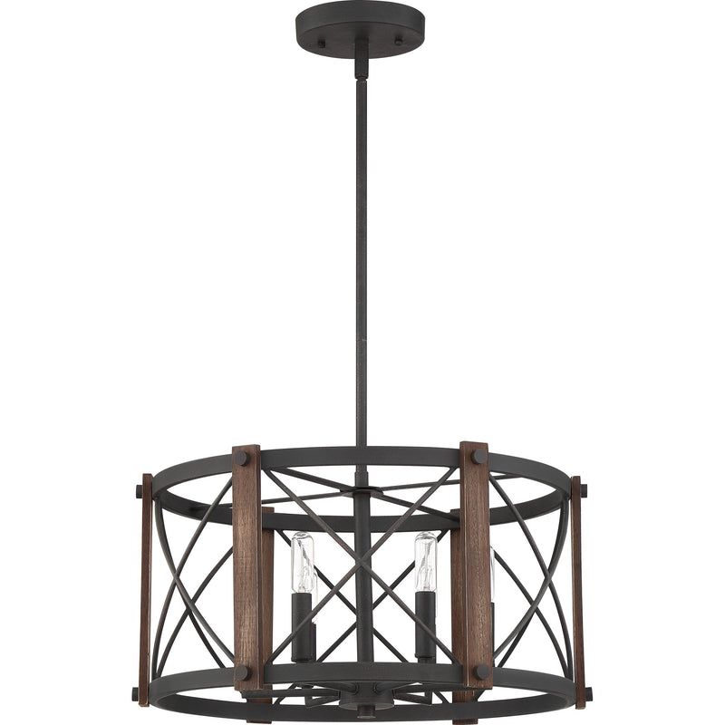 Baron - Pendant 6 light marcado black - BRO2820MK