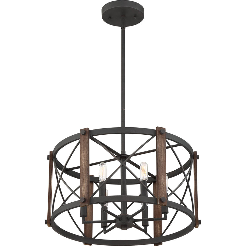 Baron - Pendant 6 light marcado black - BRO2820MK